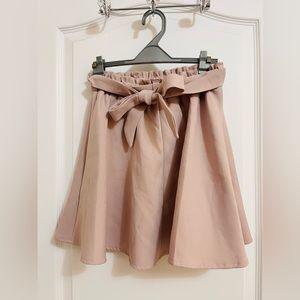 Cute light pink skirt